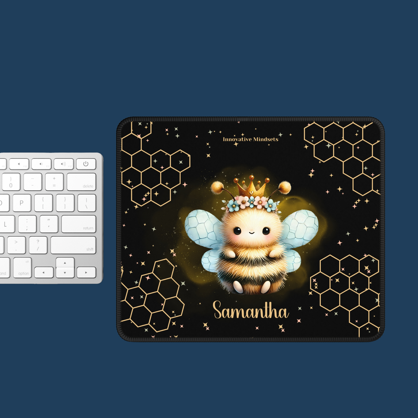 "Queen Bee" Personalized Mouse Pad