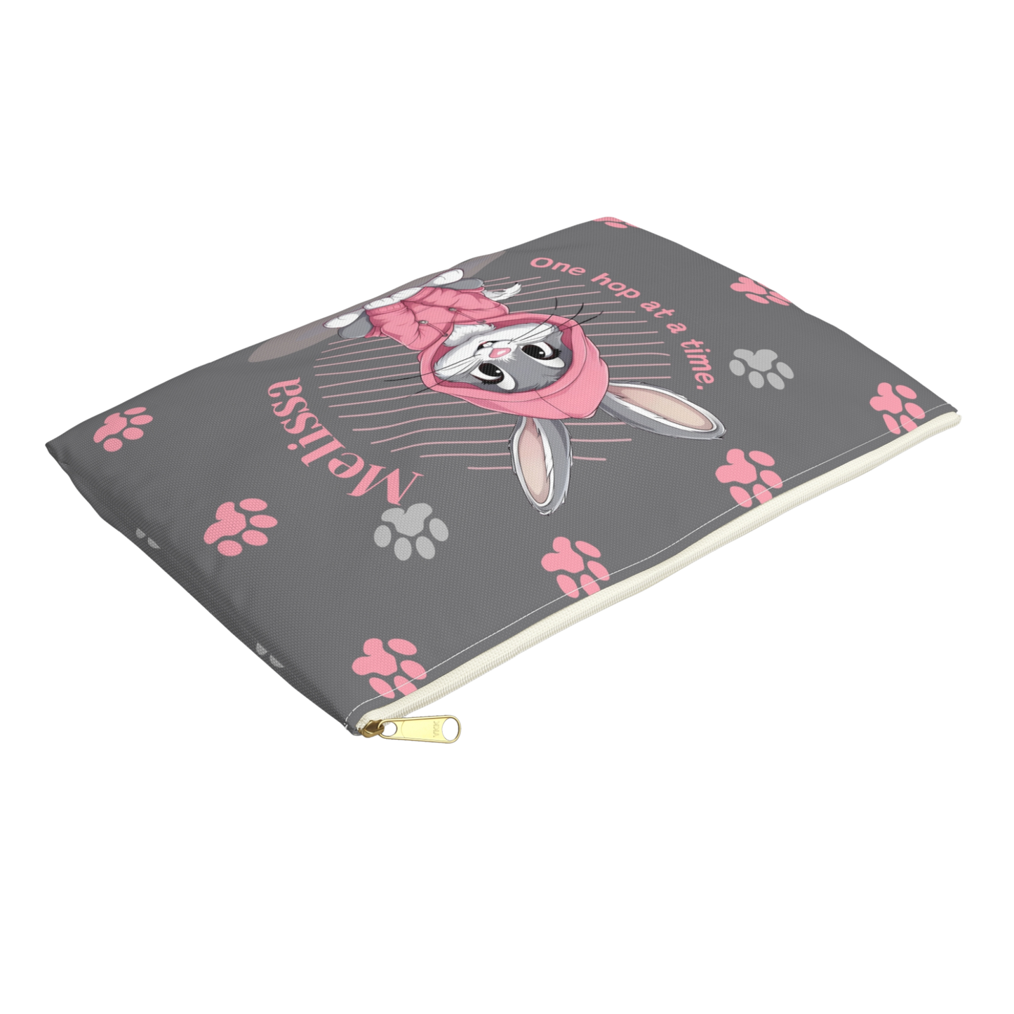 "One hop at a time." Pencil Case & Accessory Pouch II
