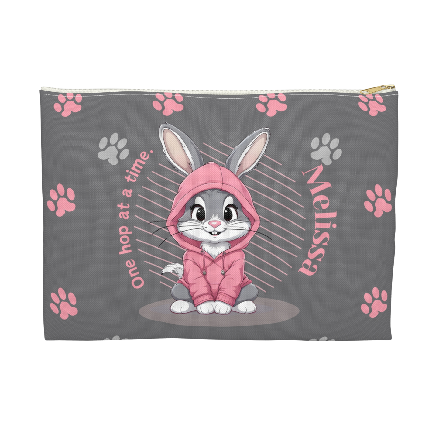 "One hop at a time." Pencil Case & Accessory Pouch II