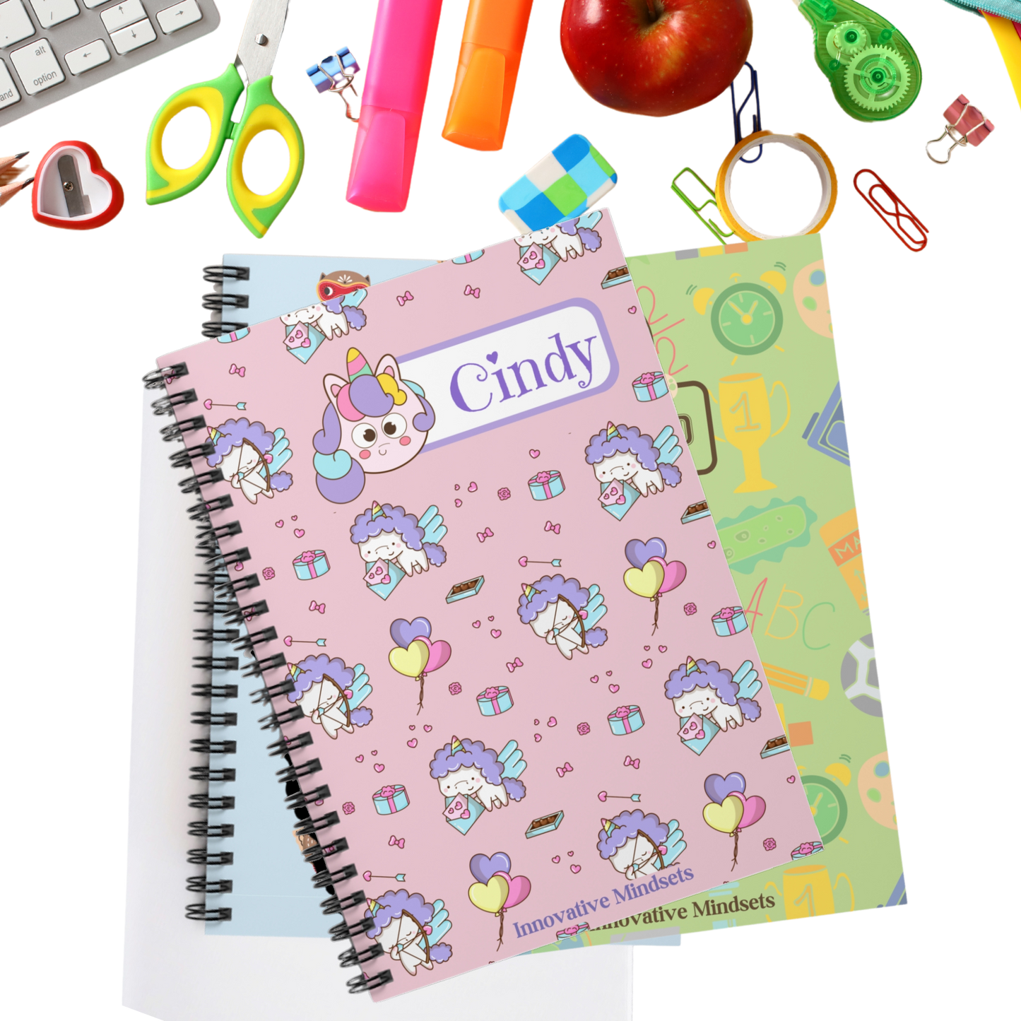 Personalized Unicorn Notebook for Kids
