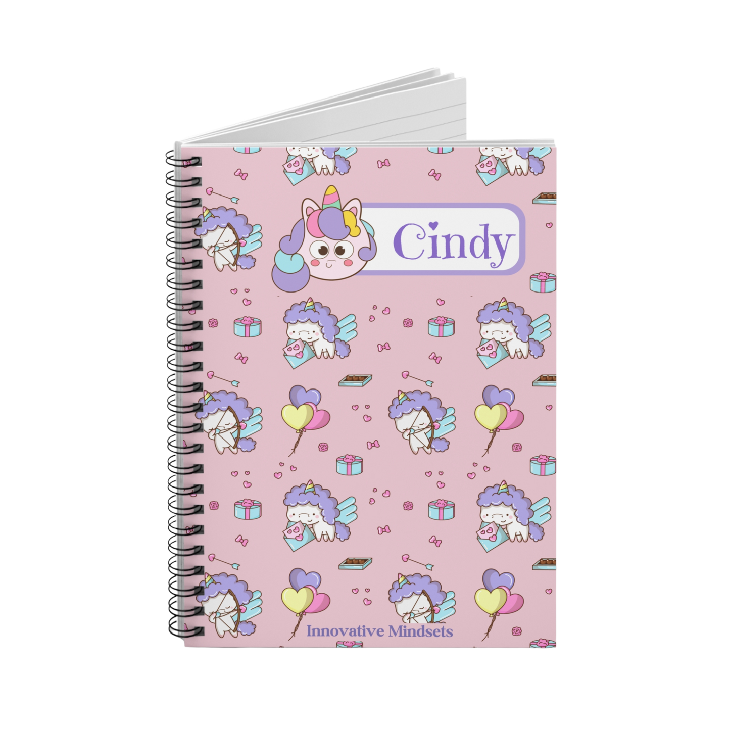 Personalized Unicorn Notebook for Kids