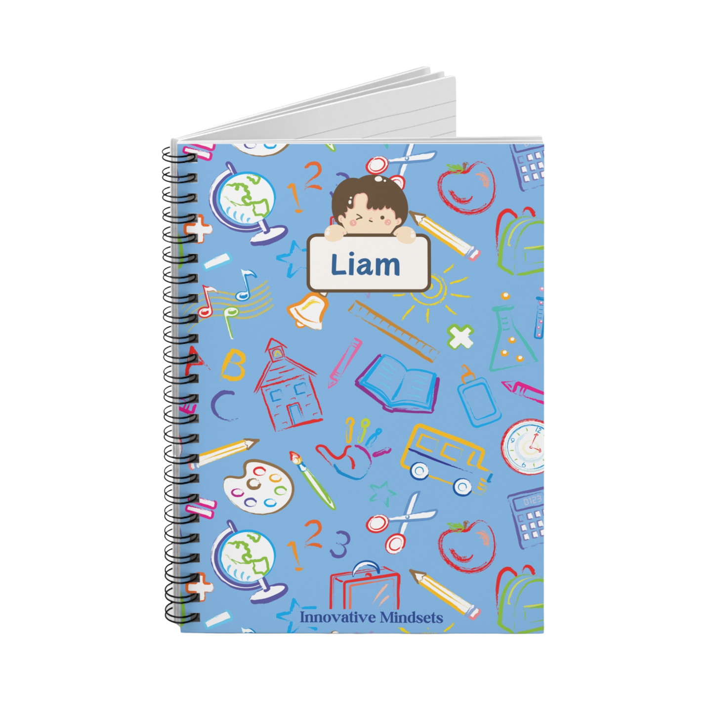 Personalized School Notebook for Kids