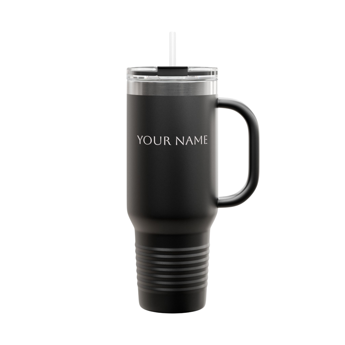 Personalized Insulated Tumbler – 40oz Stainless Steel Tumbler with Straw & Lid