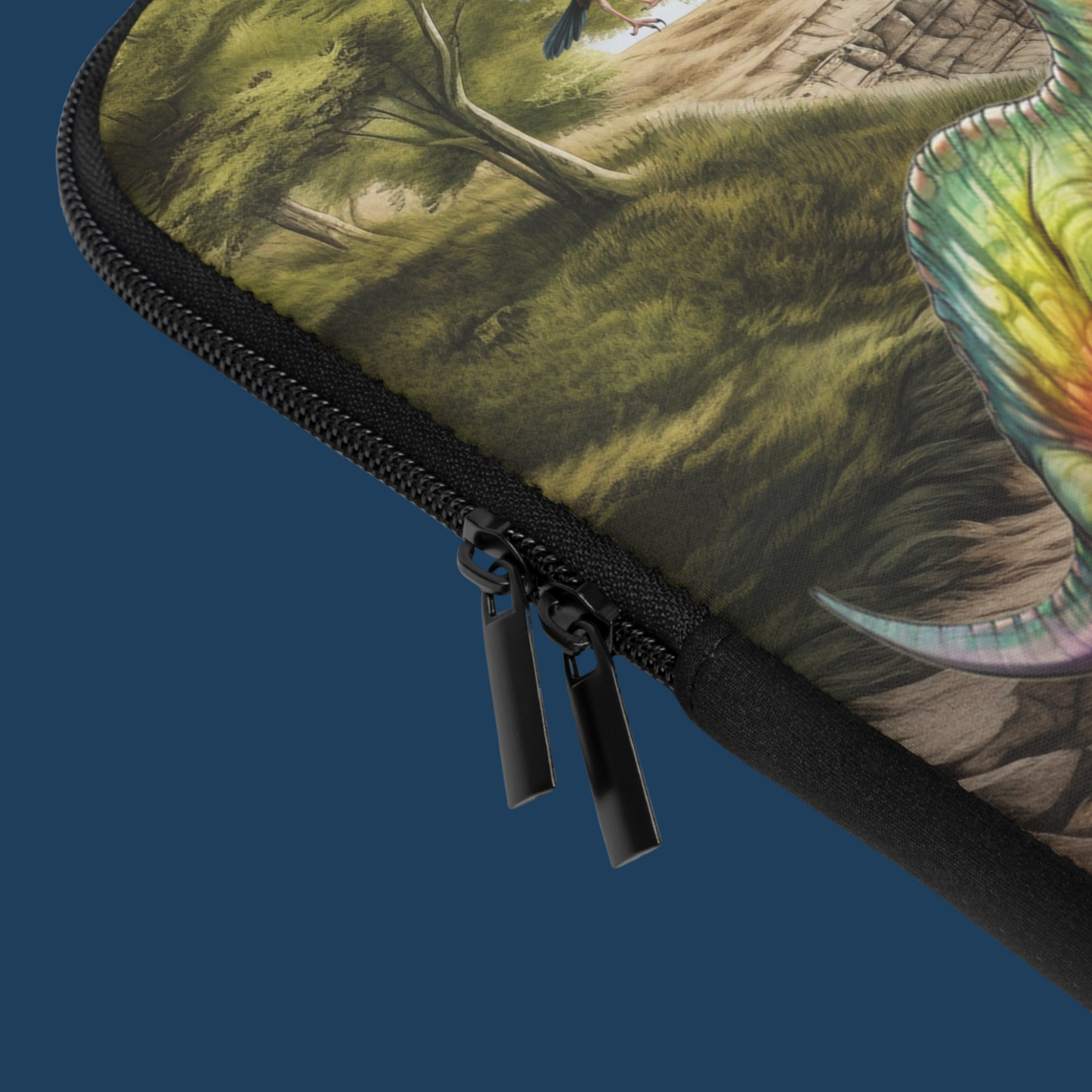 "Dino Strength" Personalized Laptop & iPad Sleeve