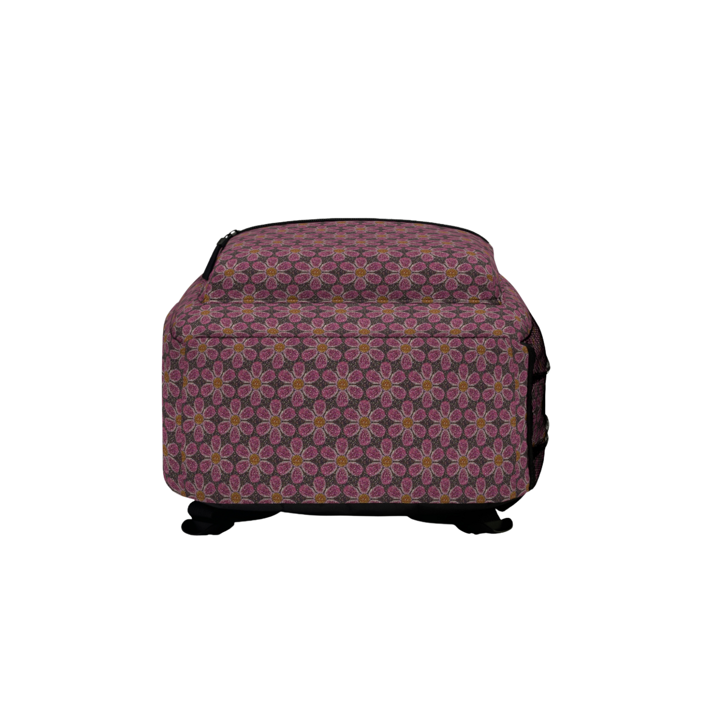 Personalized Glitter Floral Backpack