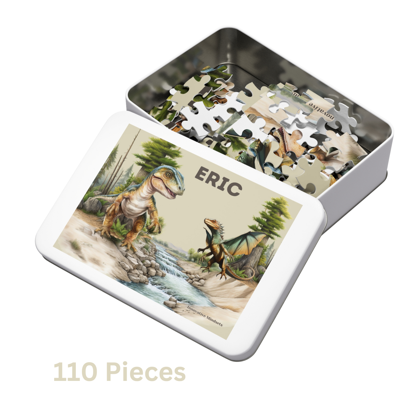 Personalized Dinosaur Jigsaw Puzzle