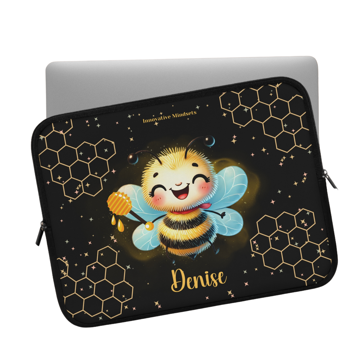 "Honey Bee Bliss"Personalized Laptop & iPad Sleeve