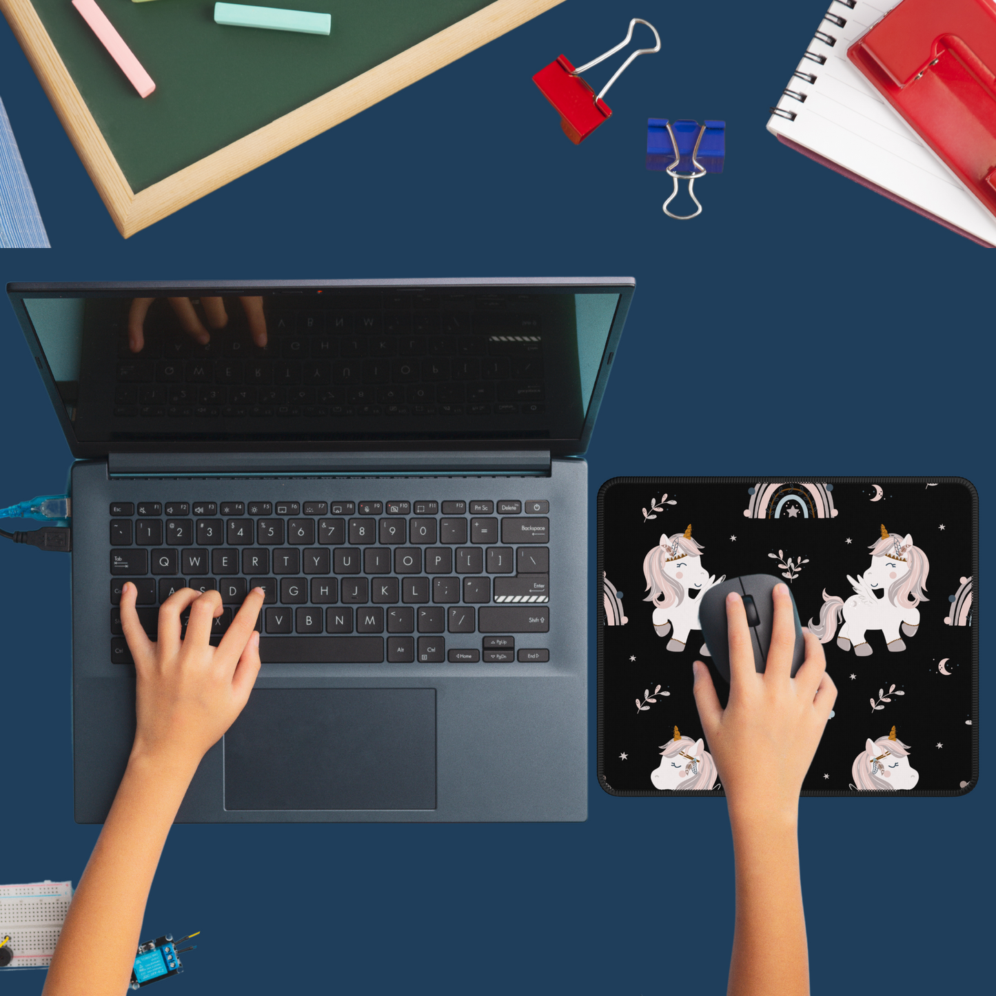"Magical Unicorn" Personalized Mouse Pad
