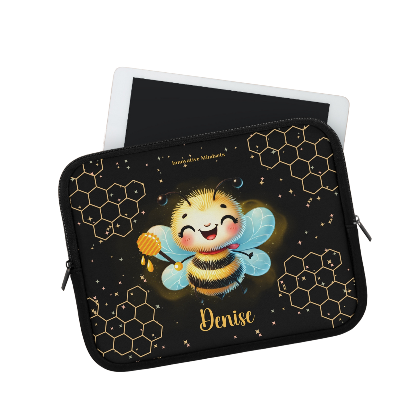 "Honey Bee Bliss"Personalized Laptop & iPad Sleeve