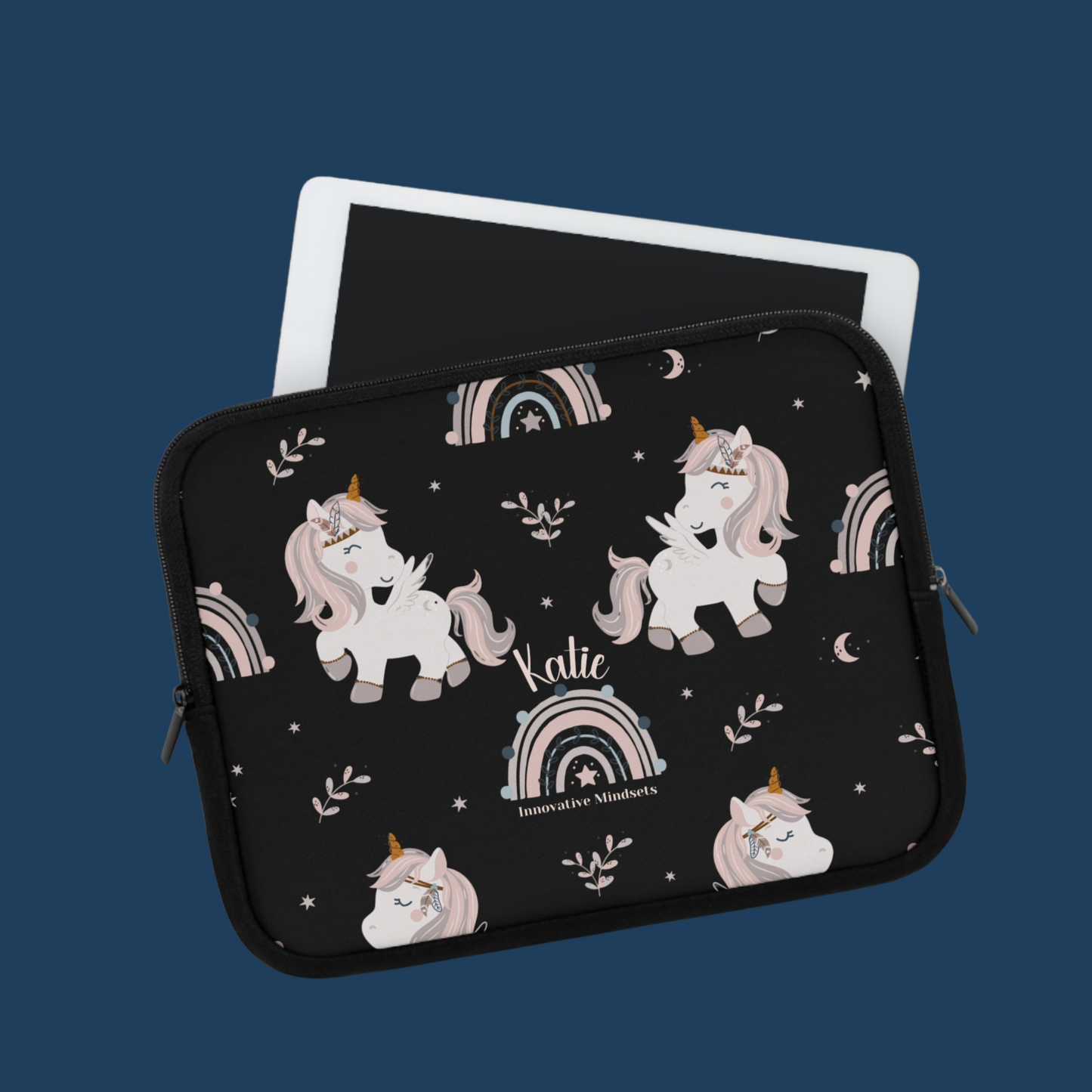 "Magical Unicorn" Personalized Laptop & iPad Sleeve