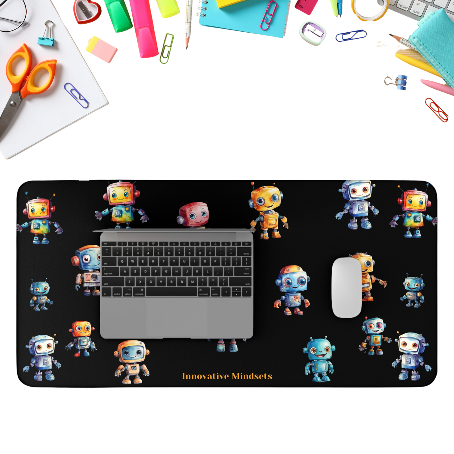 "Robot Revolution" Desk Mat