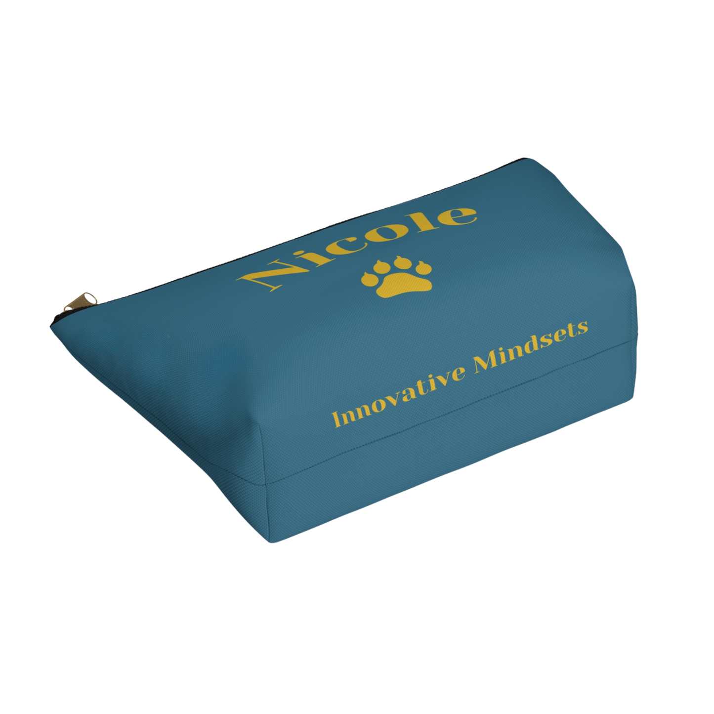 "Strut with confidence." Personalized Accessory Pouch