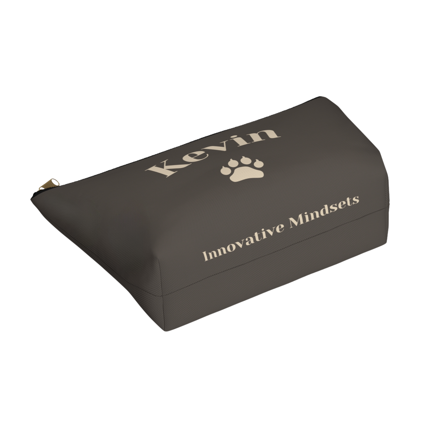 "Curiosity makes magic happen." Personalized Accessory Pouch