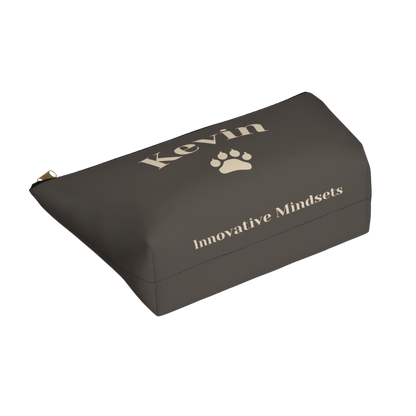 "Curiosity makes magic happen." Personalized Accessory Pouch