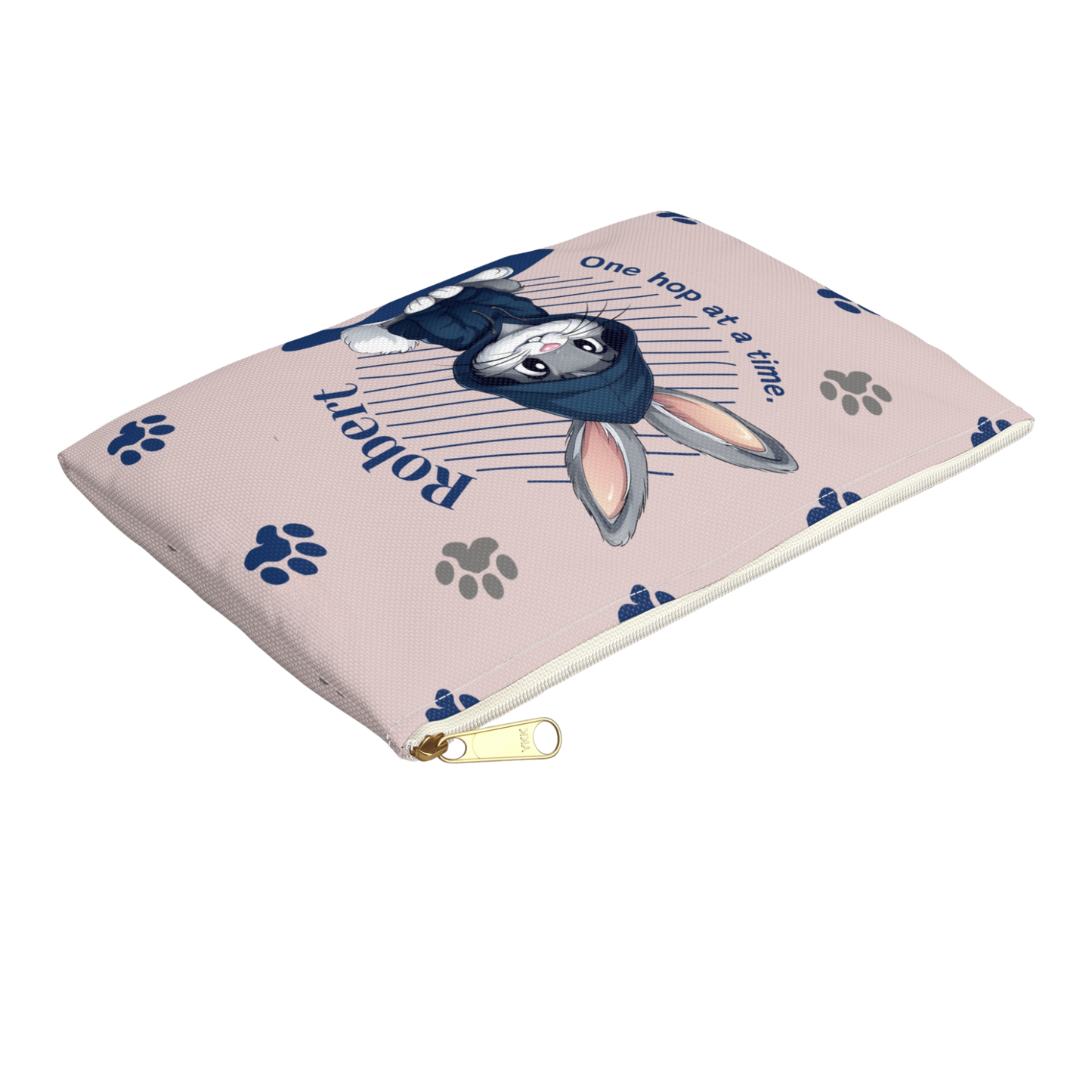 "One hop at a time." Pencil Case & Accessory Pouch I