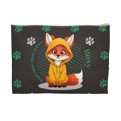 "Bright minds choose kindness." Pencil Case & Accessory Pouch I