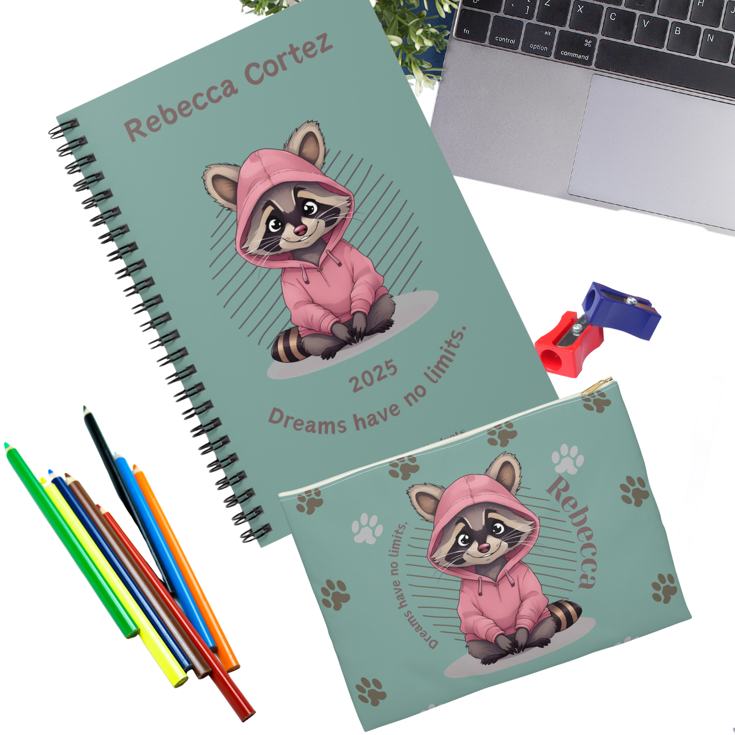 "Dreams have no limits." Pencil Case & Accessory Pouch II