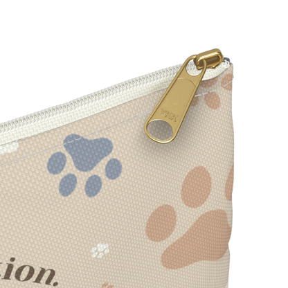 "Progress not perfection." Personalized Pencil Case & Accessory Pouch