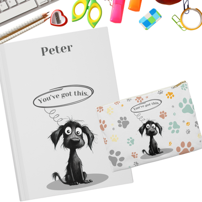"You've got this." Personalized Pencil Case & Accessory Pouch