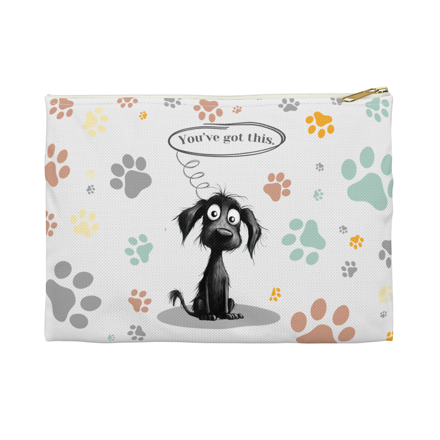 "You've got this." Personalized Pencil Case & Accessory Pouch