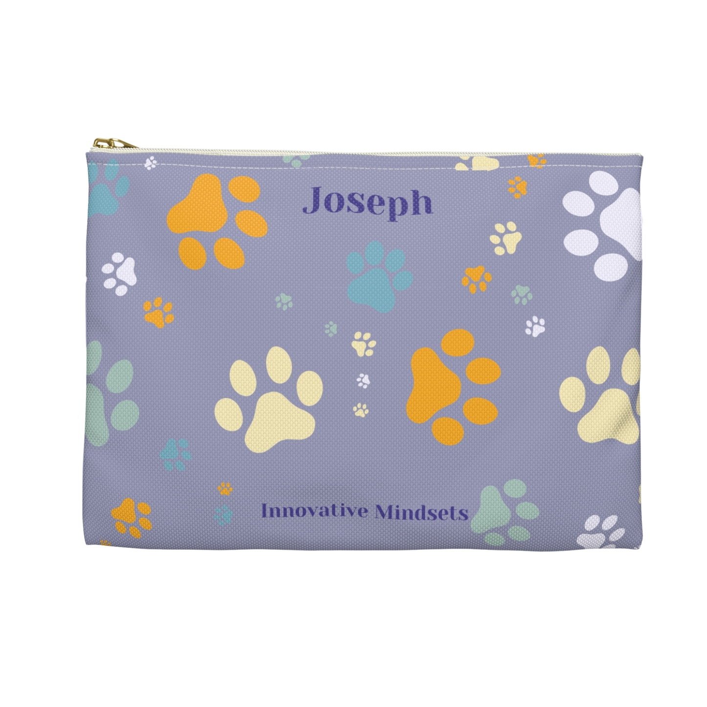"Follow your dreams." Personalized Pencil Case & Accessory Pouch