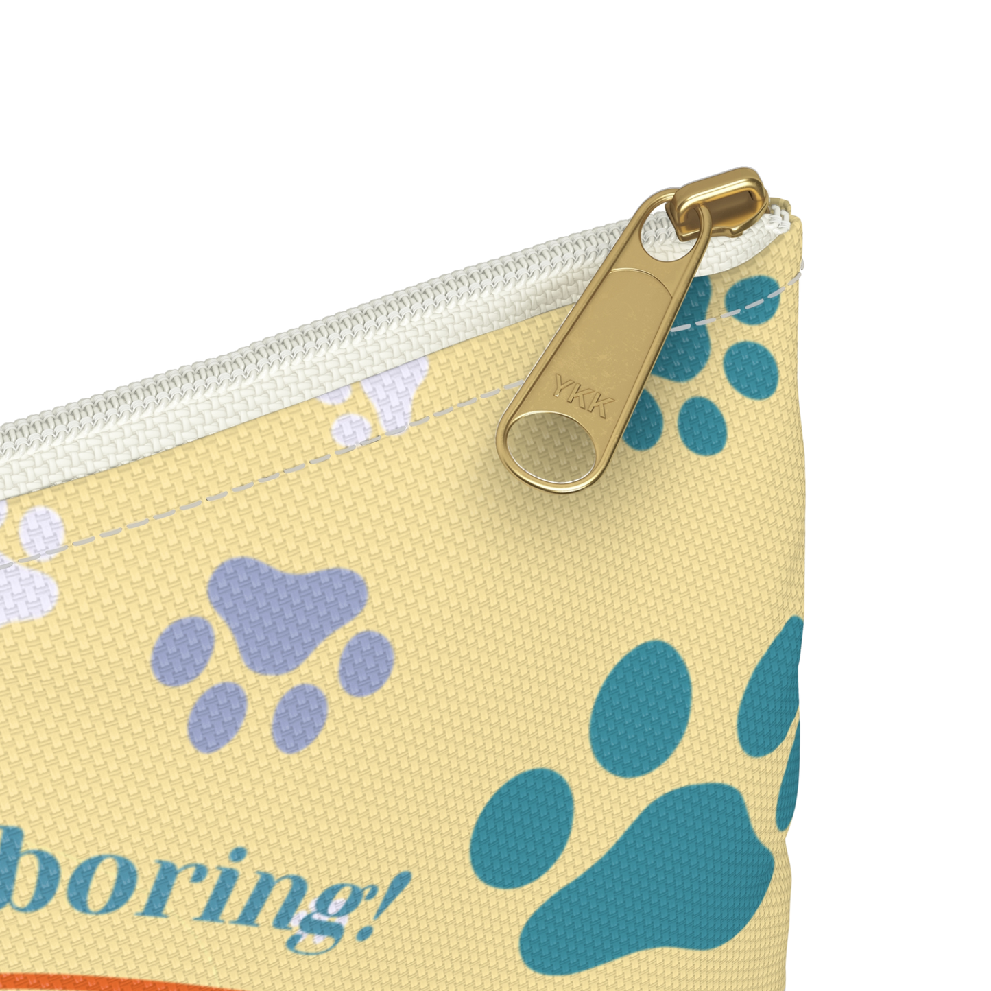 "Stay weird; normal is boring!" Personalized Pencil Case & Accessory Pouch