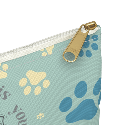 "Chase it; the world is yours!" Personalized Pencil Case & Accessory Pouch