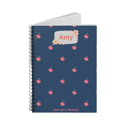 Personalized Cherries Notebook for Kids