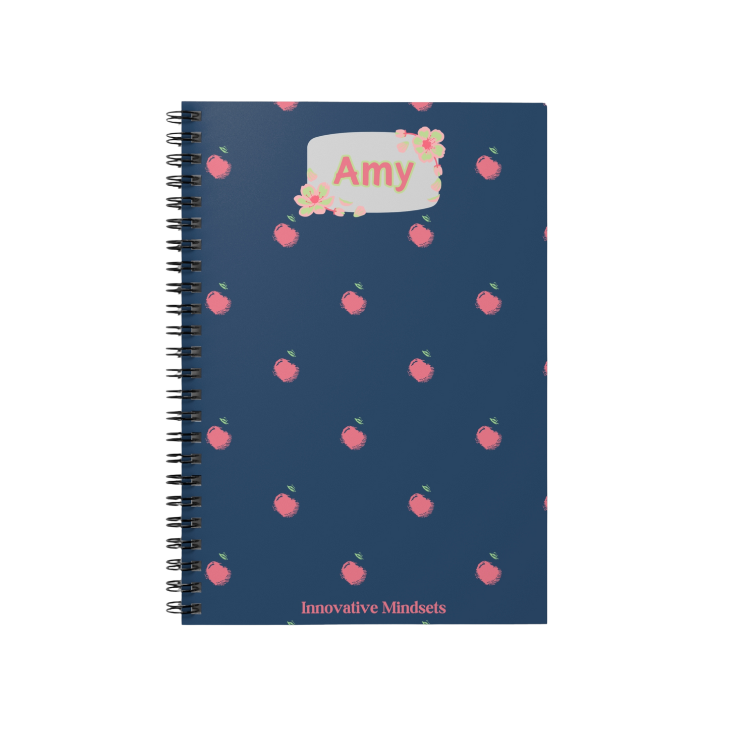 Personalized Cherries Notebook for Kids