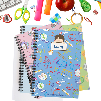 Personalized School Notebook for Kids