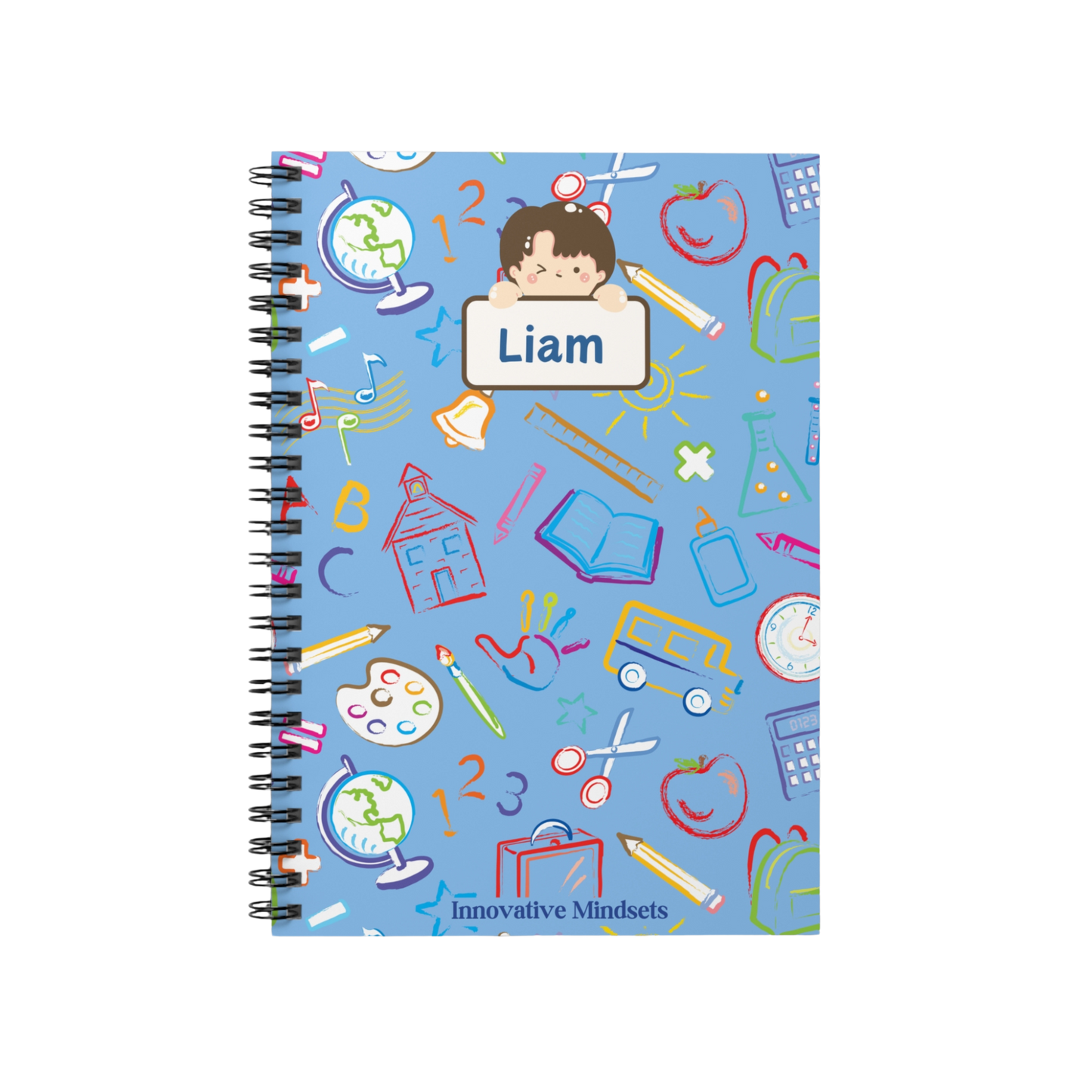 Personalized School Notebook for Kids