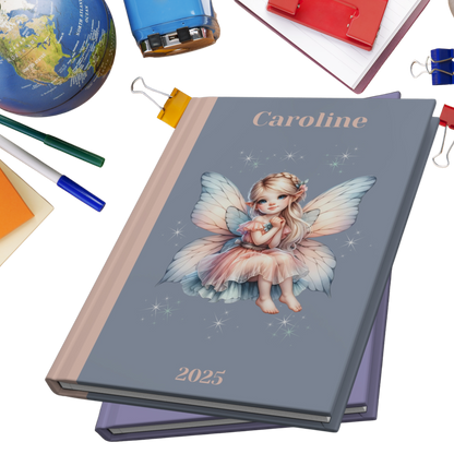 "Believe in your magic!" 2025 Personalized Hardcover Fairy Journal