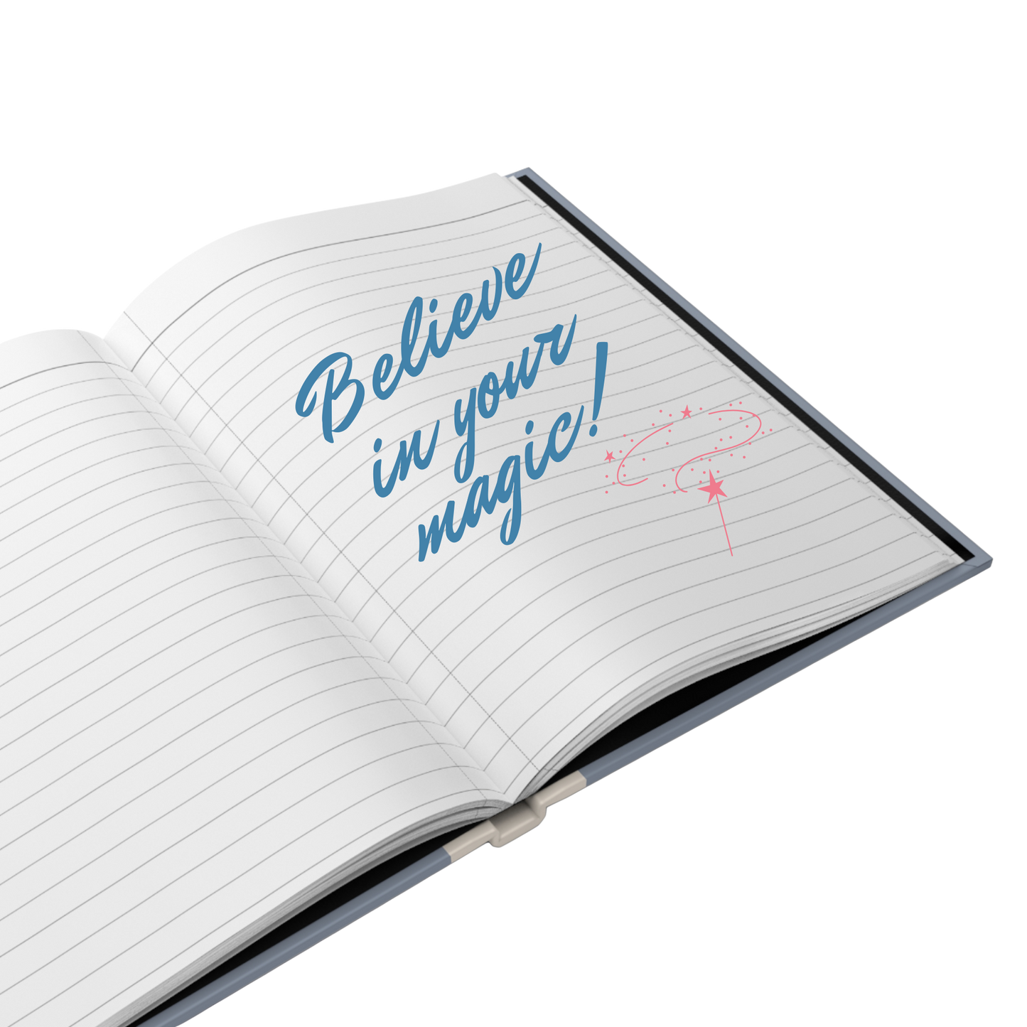 "Believe in your magic!" 2025 Personalized Hardcover Fairy Journal