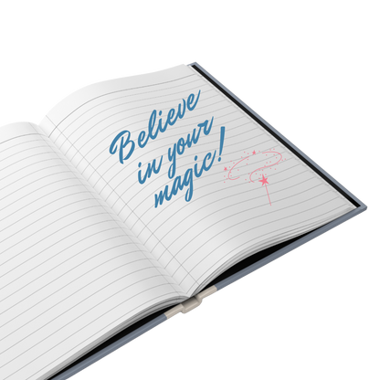 "Believe in your magic!" 2025 Personalized Hardcover Fairy Journal
