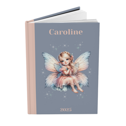 "Believe in your magic!" 2025 Personalized Hardcover Fairy Journal
