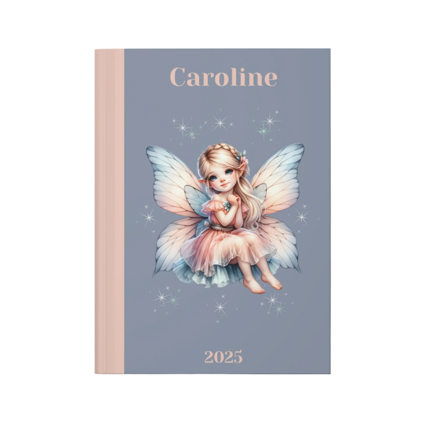 "Believe in your magic!" 2025 Personalized Hardcover Fairy Journal
