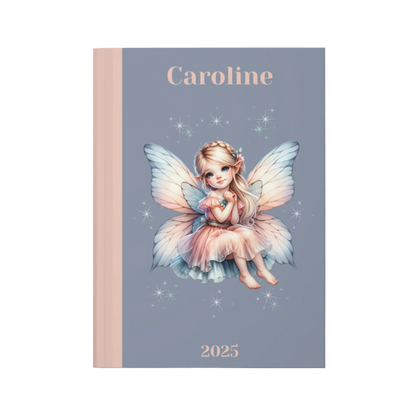 "Believe in your magic!" 2025 Personalized Hardcover Fairy Journal