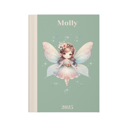 "Remember, even tiny wishes can come true." 2025 Personalized Hardcover Fairy Journal