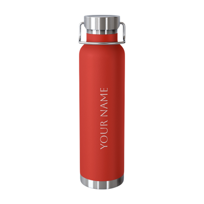 Personalized Copper Vacuum Insulated Bottle