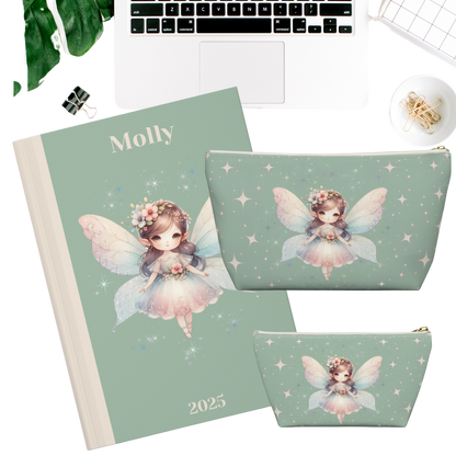 "Remember, even tiny wishes can come true." 2025 Personalized Hardcover Fairy Journal