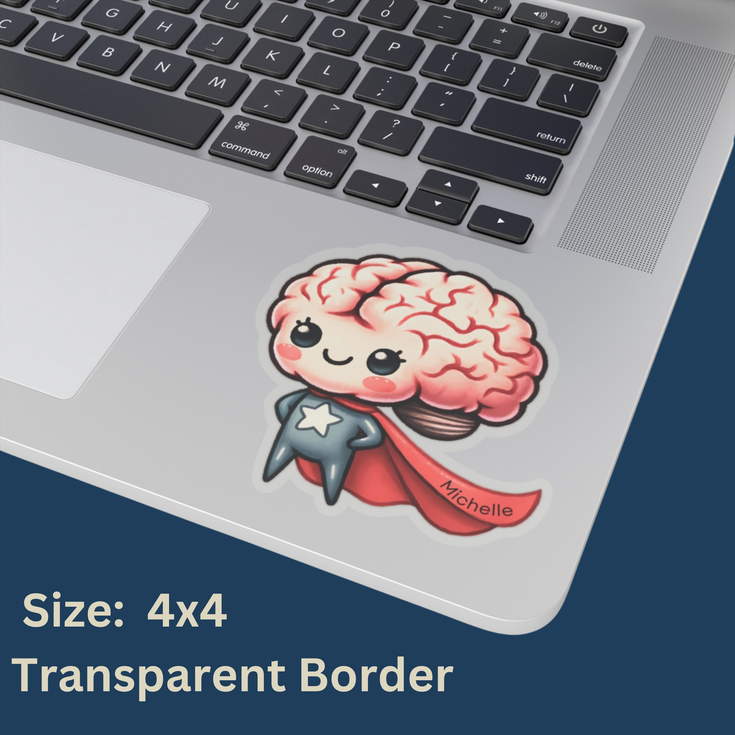 "Superbrain" Personalized Sticker