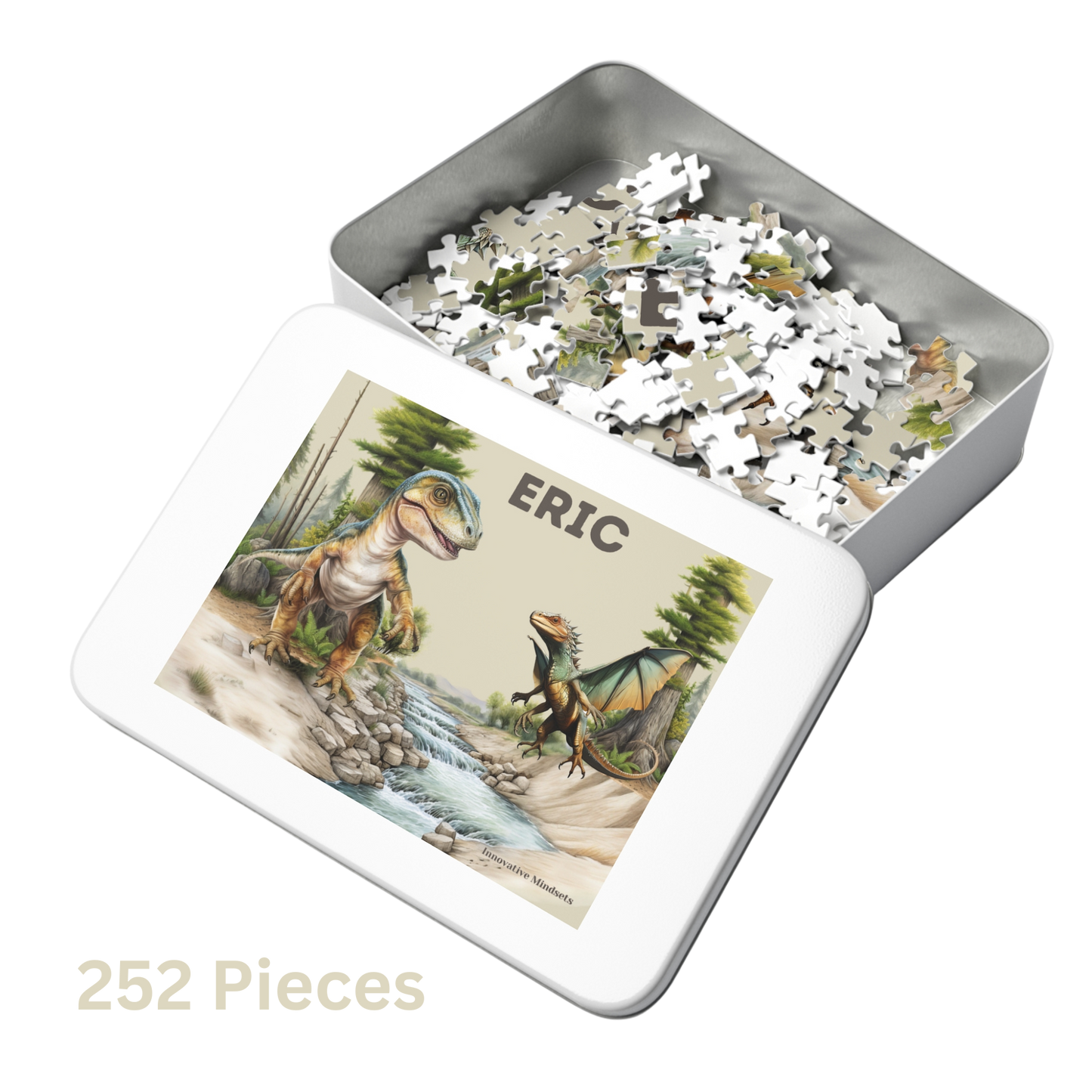 Personalized Dinosaur Jigsaw Puzzle