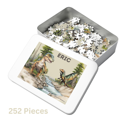 Personalized Dinosaur Jigsaw Puzzle