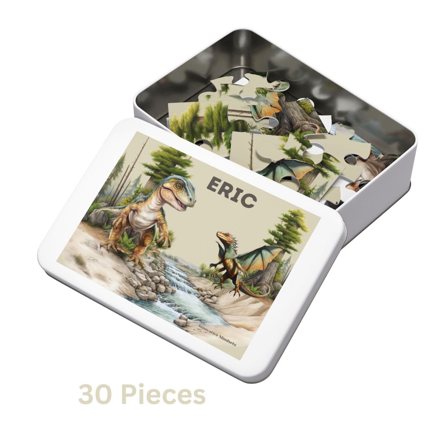 Personalized Dinosaur Jigsaw Puzzle