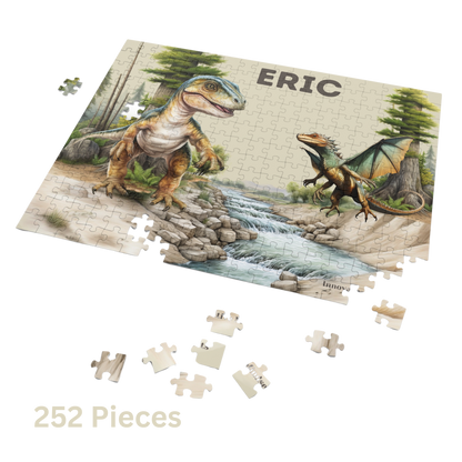 Personalized Dinosaur Jigsaw Puzzle