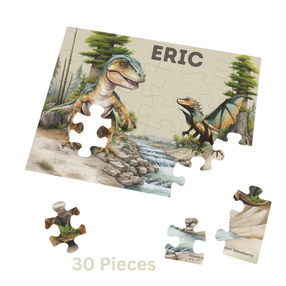 Personalized Dinosaur Jigsaw Puzzle