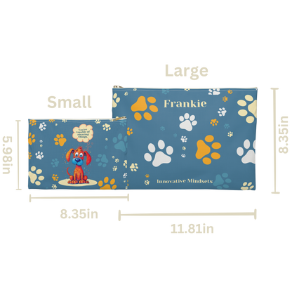 "You're Capable of amazing things." Personalized Pencil Case & Accessory Pouch