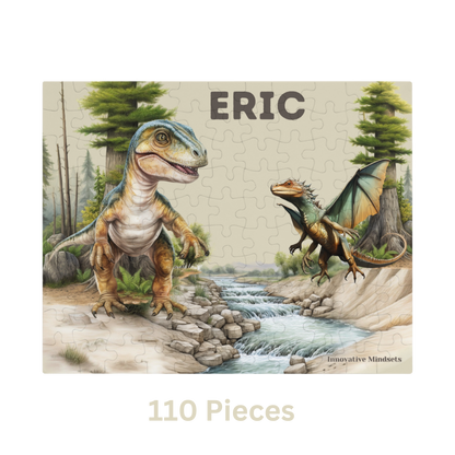 Personalized Dinosaur Jigsaw Puzzle