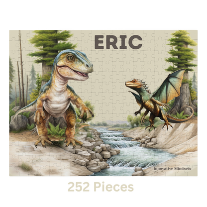 Personalized Dinosaur Jigsaw Puzzle