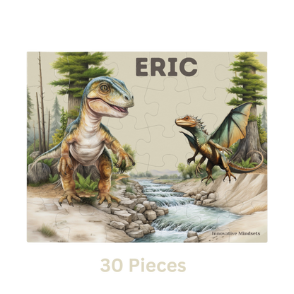 Personalized Dinosaur Jigsaw Puzzle